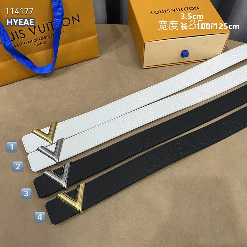 LV Belt 35mmX100-125cm 8L04